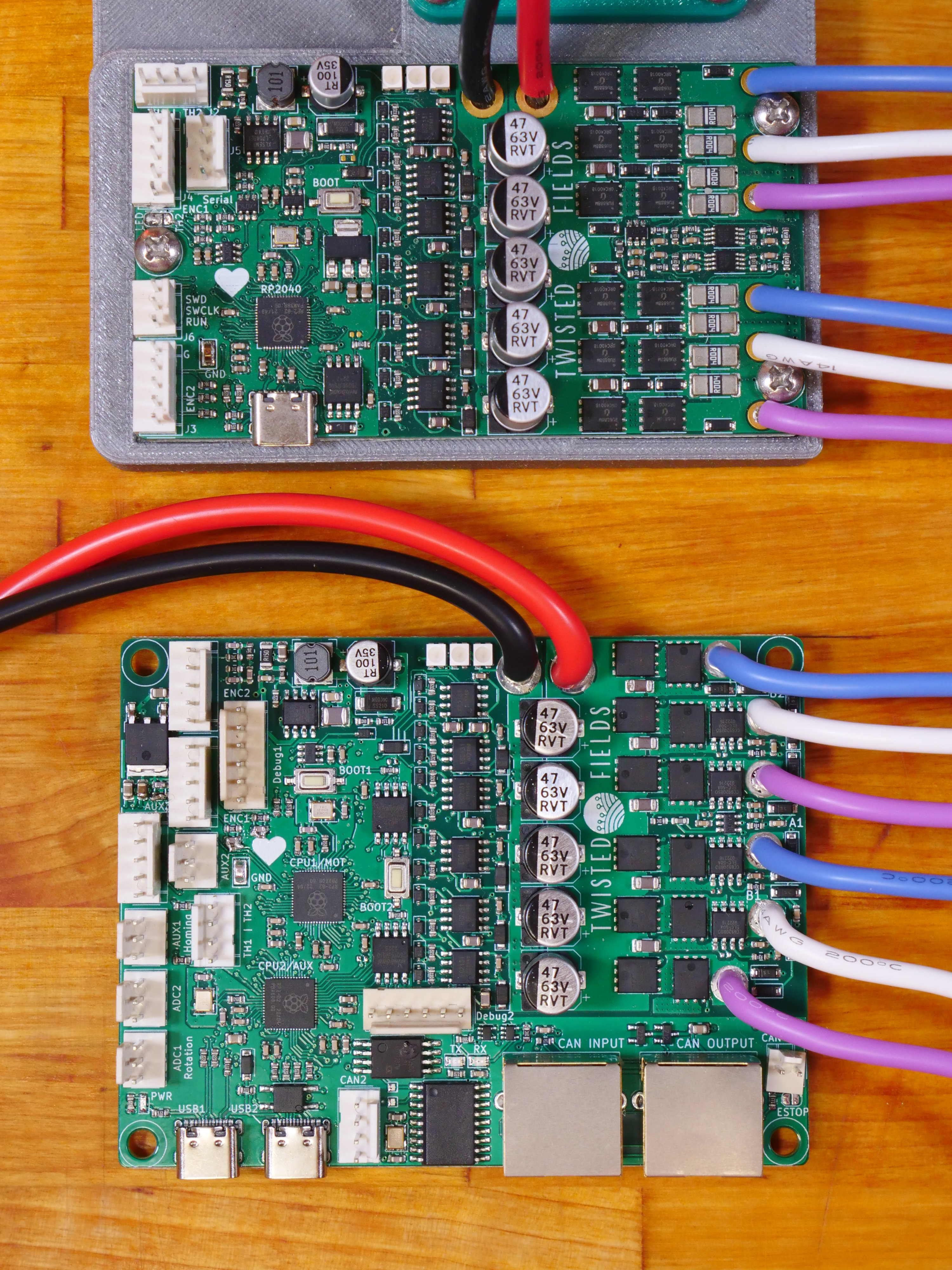 Twisted Fields: RP2040 Motor Controller