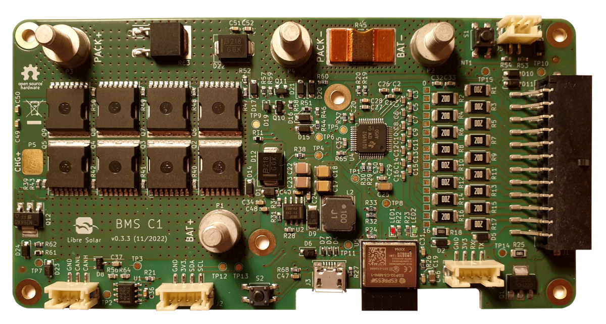 Libre Solar Project: LibreSolar BMS C1
