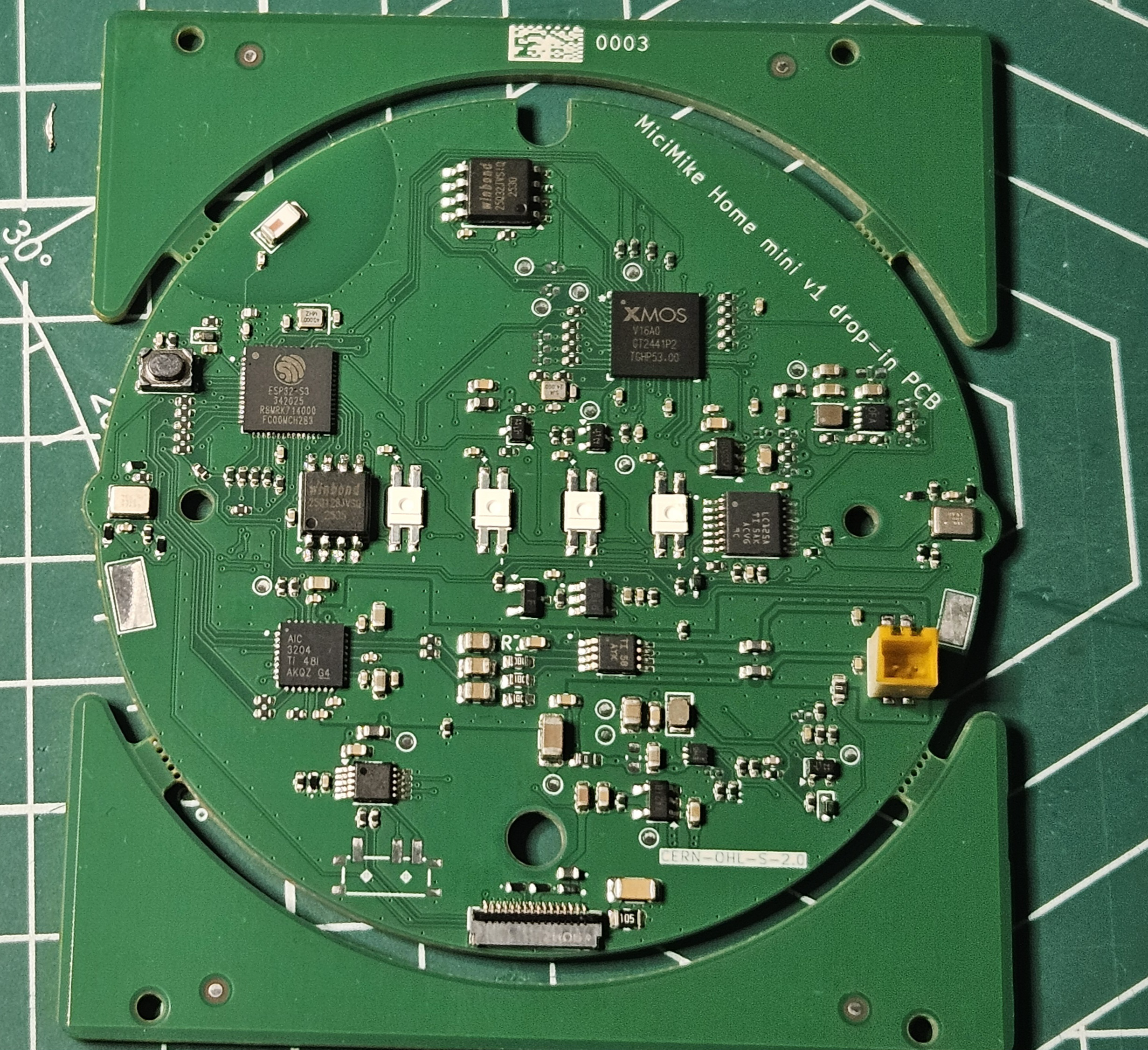 iMike78: home-mini-v1-drop-in-pcb